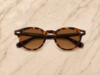 Lunettes de soleil Vernazza ORIGINAL, monture écaille tortoise, verres bruns dégradés — Montivento