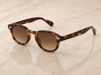 Lunettes de soleil Vernazza ORIGINAL, monture écaille tortoise, verres bruns dégradés — Montivento