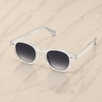 Lunettes de soleil Como ORIGINAL, monture transparente, verres gris dégradés — Montivento